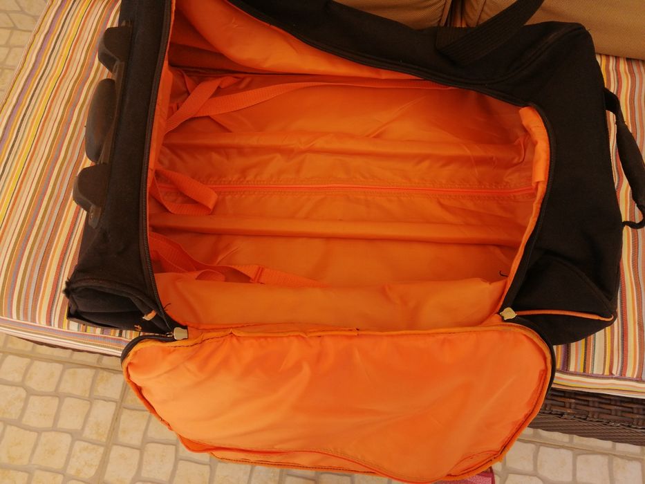 Mala de viagem em sarja forte