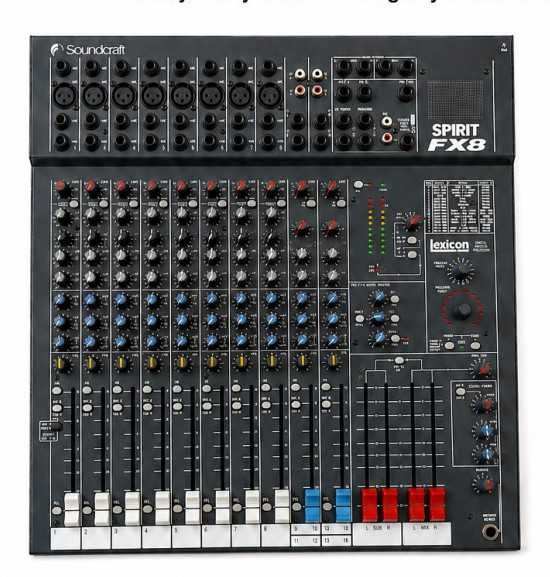 SOUNDCRAFT Spirit FX8 - mikser analogowy