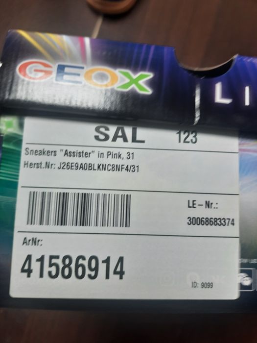 Sneakersy Geox rozm.31