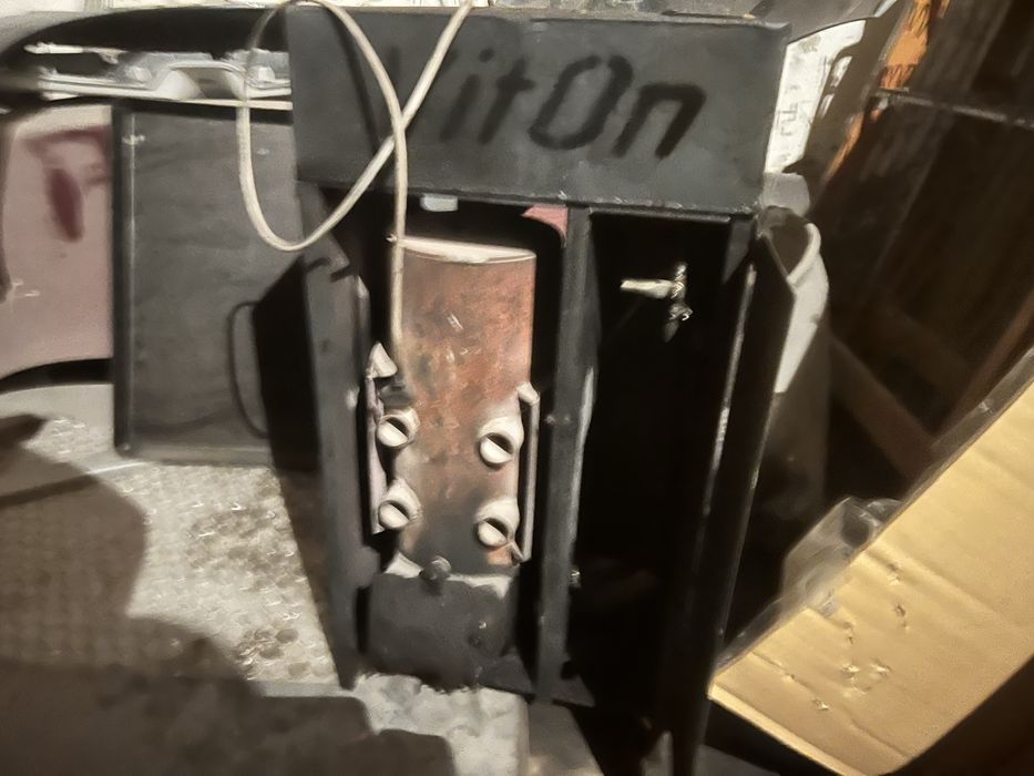 Отопітель на отработці viton