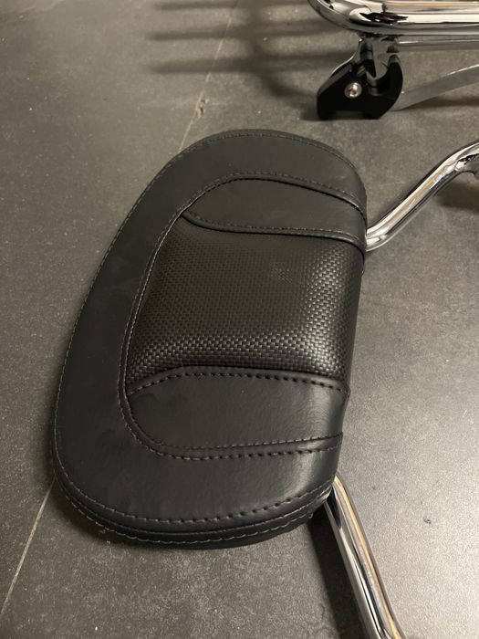 Harley grelha traseira e encosto