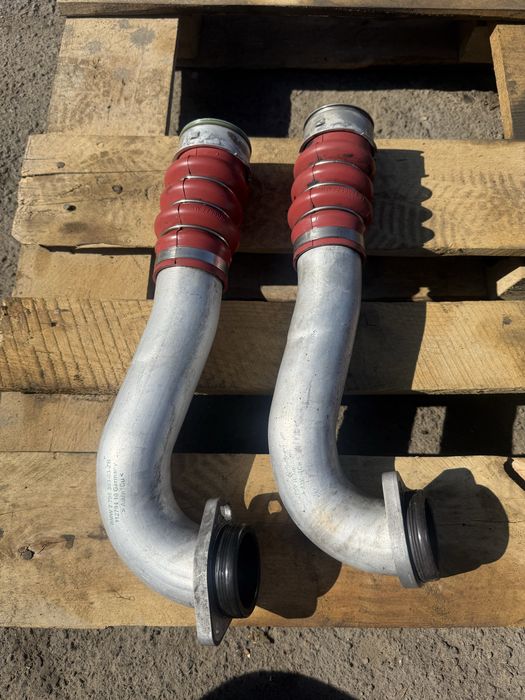 BMW E90 E91 e92 e93 M57 ПАТРУБОК ВОЗДУХА ИНТЕРКУЛЕР шланг м57 м57н2