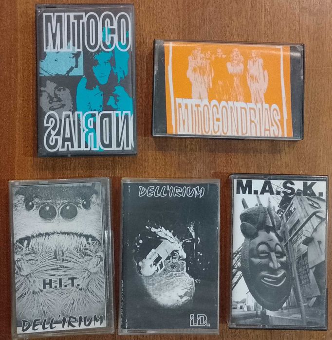 K7 Promo Demos Tapes, M.A.S.K - Mitocondrias, Dell´irium 5 unid.