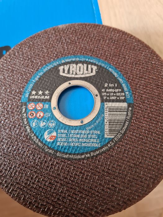 Tarcze tyrolit premium 1.6 mm