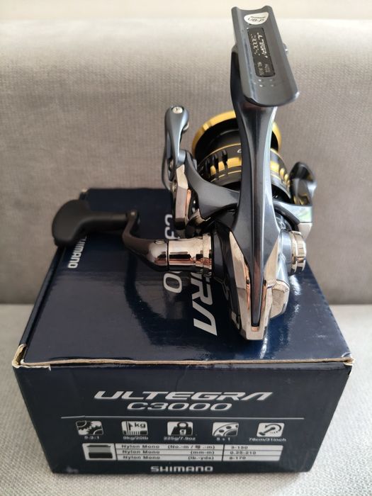 Kołowrotek spinningowy Shimano Ultegra FC 3000, bdb stan po serwisie!