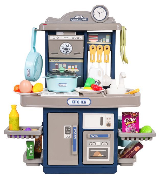 Kuchnia Niebieska Z Funkcją Świateł I Dźwięku + Akcesoria