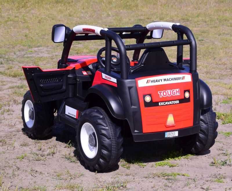 BAWIBUS.PL Autko KOPARKA TRAKTOR na akumulator pojazd auto CIĄGNIK