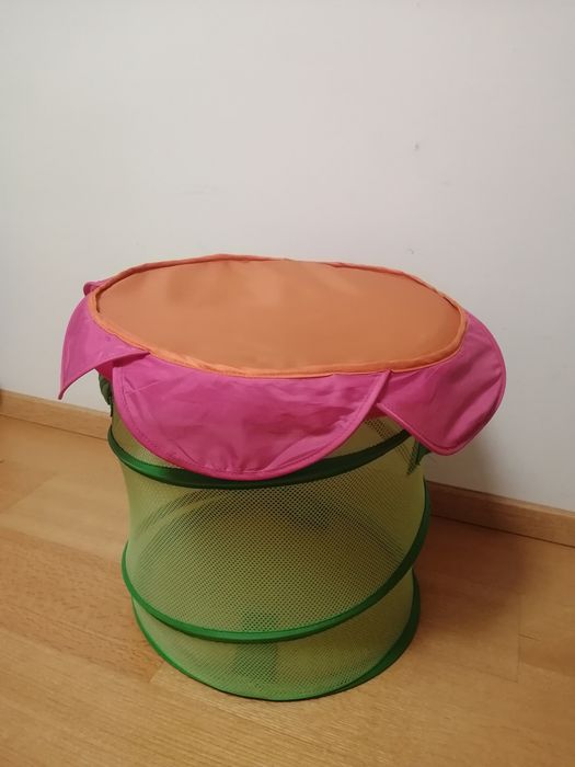 Cesto em formato flor