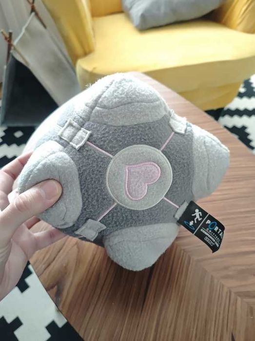 Valve Store 2010 Plush Companion Cube 15x15x15 cm PORTAL, KOSTKA