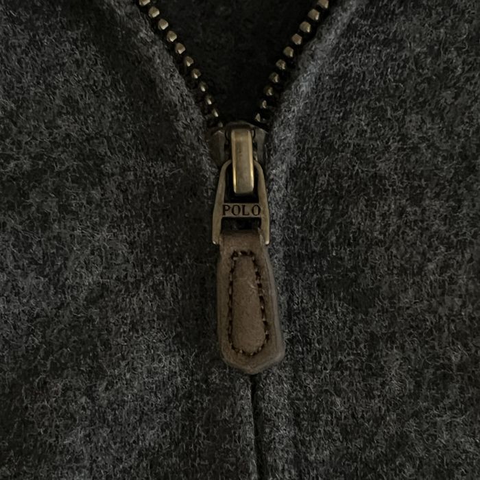 шерстяная кофта свитер Polo Ralph Lauren серая