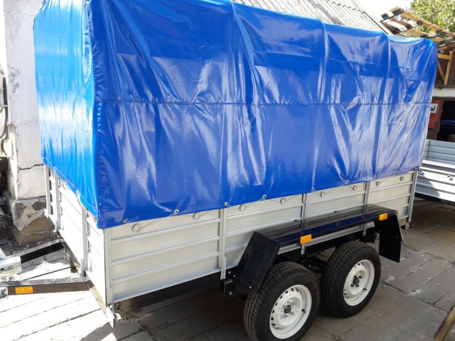 Двохосний Причіп для легкового авто чи буса (Посилений)! Прицеп