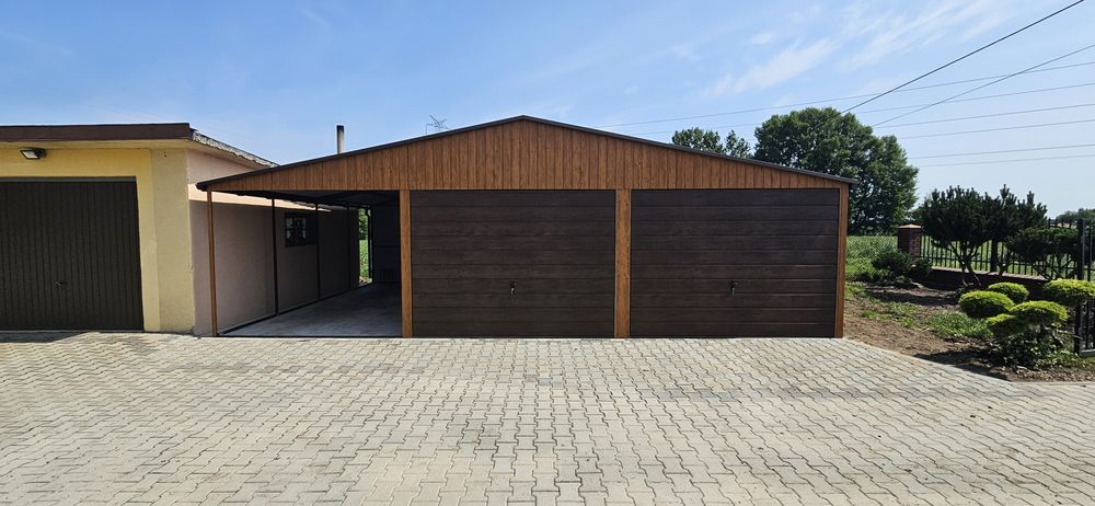 Garaż Drewnopodobny Winchester Hala Wiata Solidna konstrukcja Producen - Widok 4
