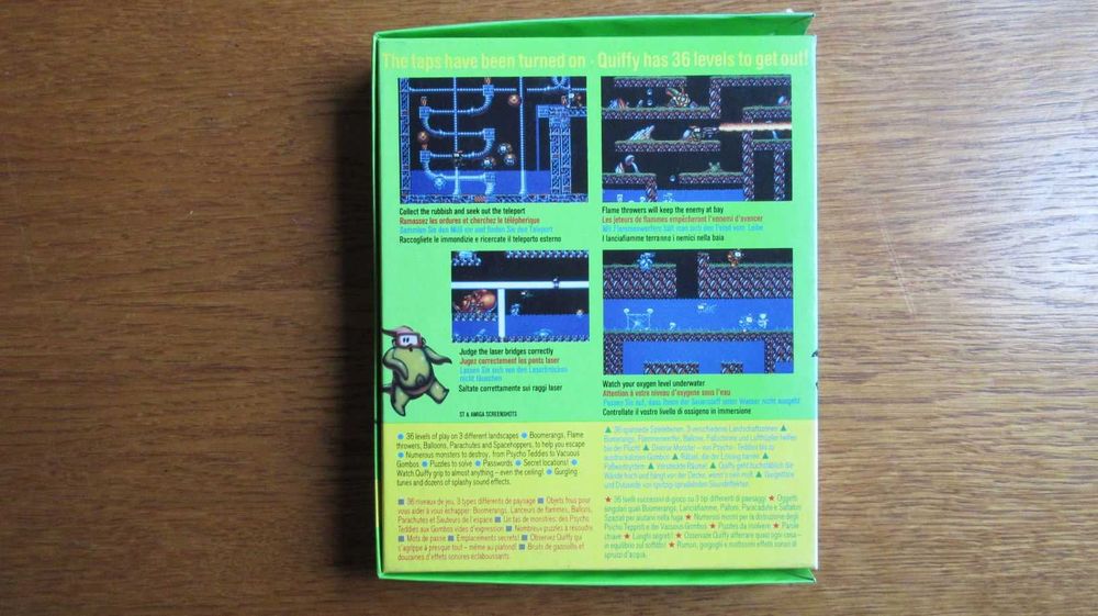 Oryginalna gra Atari ST: Flood