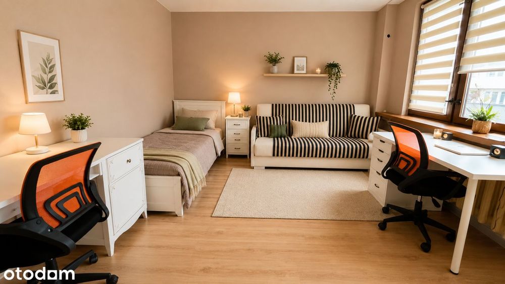 2 pokoje przy Spodku | centrum Katowic | balkon