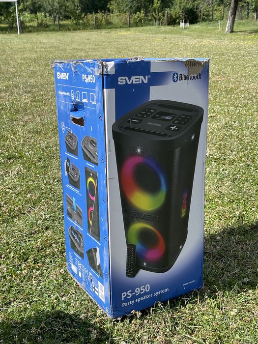 Портативна колонка SVEN PS-950 160W