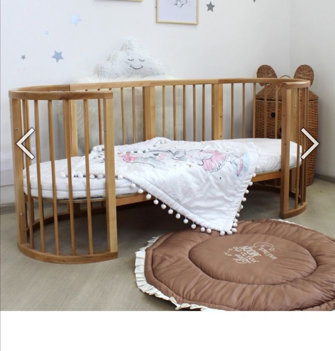 Ліжечко-трансформер  "Ovalbed"