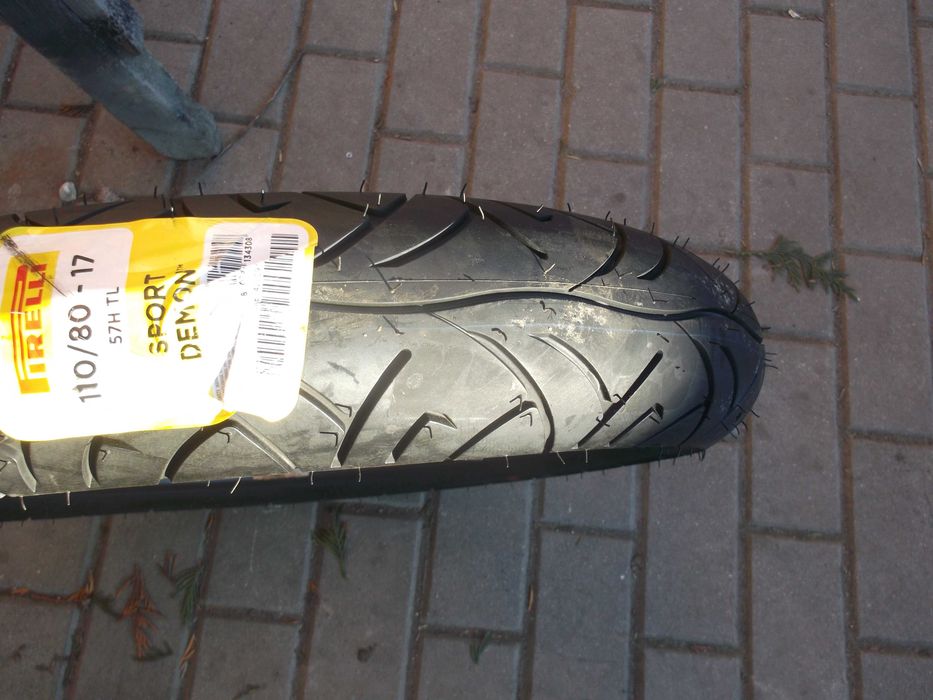 opona 110/80-17 57H Pirelli Sport Demon Front dot0422 Nowa cbr cbf