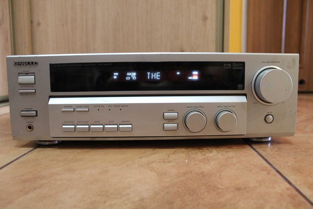 Amplituner 5.1 Kenwood KRF-V4070D uszkodzony