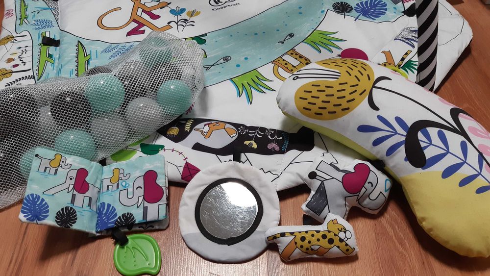 Mata edukacyjna Kojec SMARTPLAY 2w1 + Piłki