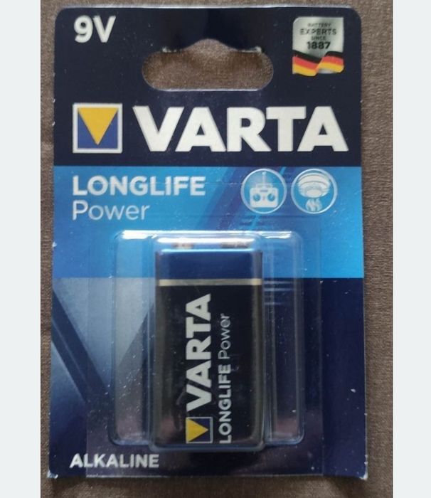 Алкалиновая щелочная батарейка Varta  longlife Power