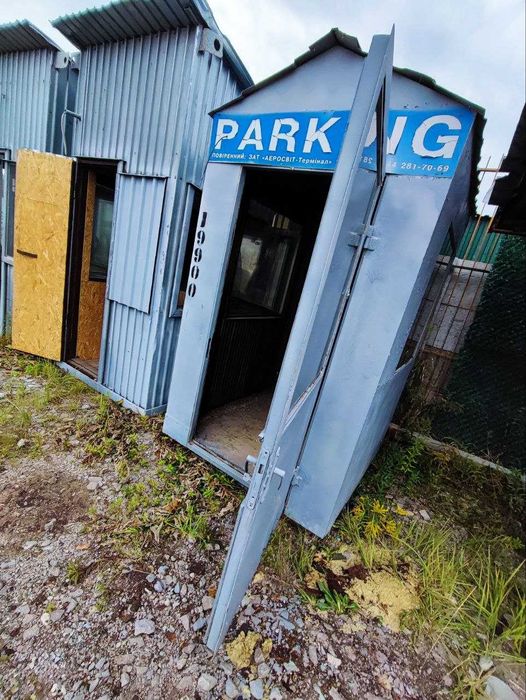 Блок-пост охранника: контейнер модуль бытовка с отделкой для персонала