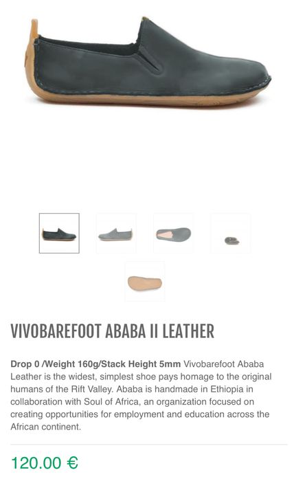 Vivobarefoot Ababa II сліпони берфут унісекс