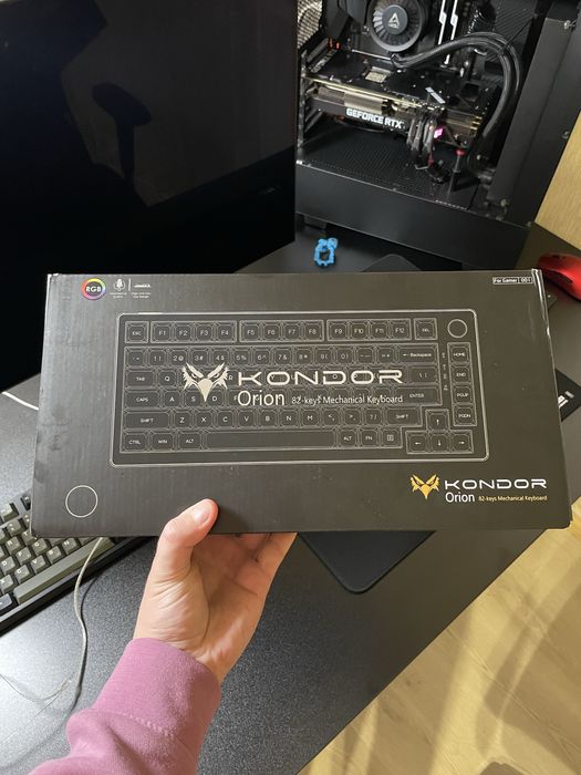 НОВА! Ігрова клавіатура Kondor Orion Pro