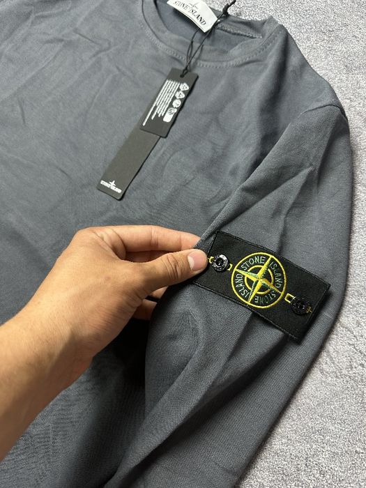 STONE ISLAND | Світшот Стон айленд | кофта Стонік Графіт S M L XL
