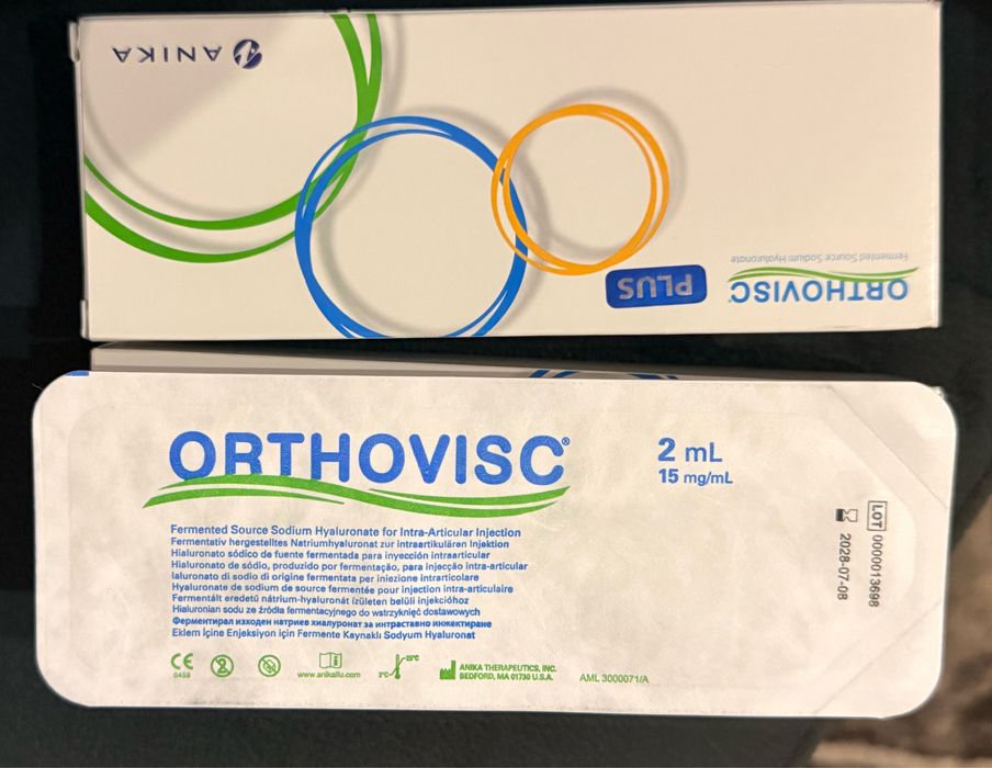 Orthovisc plus 2ml/15mg mam 2 zestawy