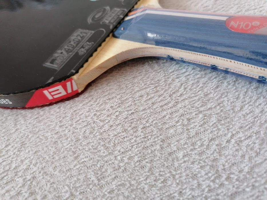 Złożona rakietka Yinhe N10s z Mercury II soft, tenis stołowy