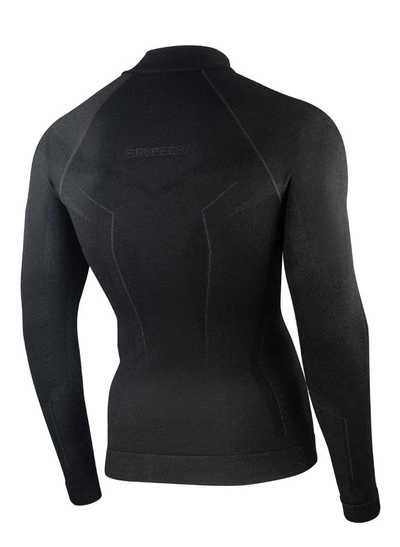 Koszulka męska Brubeck EXTREME MERINO WOOL ZIP