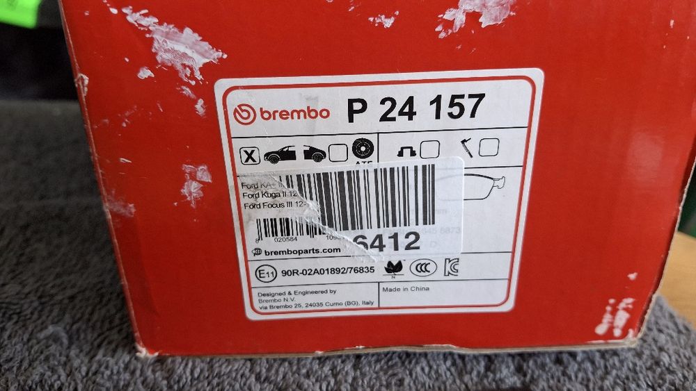 Klocki hamulcowe przód Brembo Ford (033)