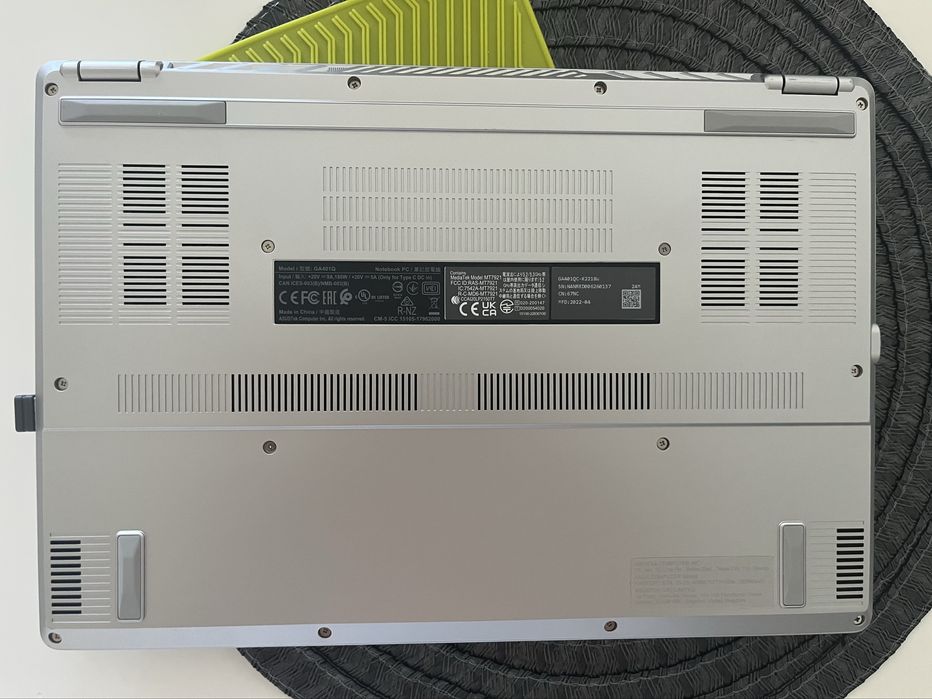 Laptop Asus ROG Gamingowy Notebook Zephyrus GA401Q Biały Jak Nowy WWA