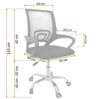Крісло  обертове універсальне офісне дитяче регульоване