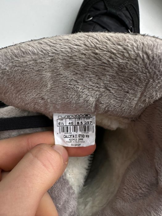 Оригінал! Lowa Calceta II GTX  Розмір 40 це 25,7 см / на Gore-Tex