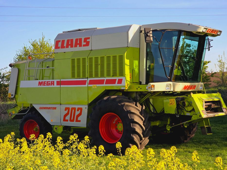 Комбайн claas mega 202