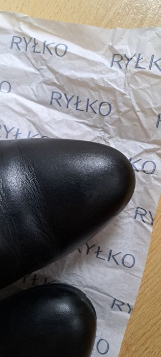 Skórzane botki Ryłko rozm.37