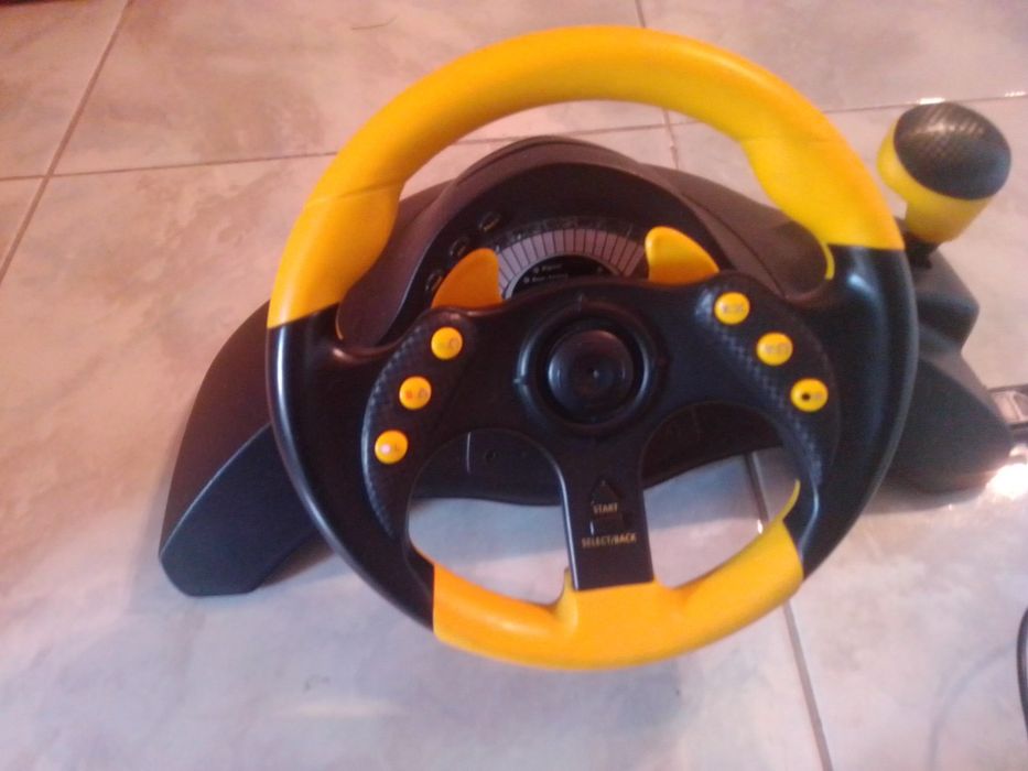 Brand-new PlayStation 2 Steering Wheel Controller