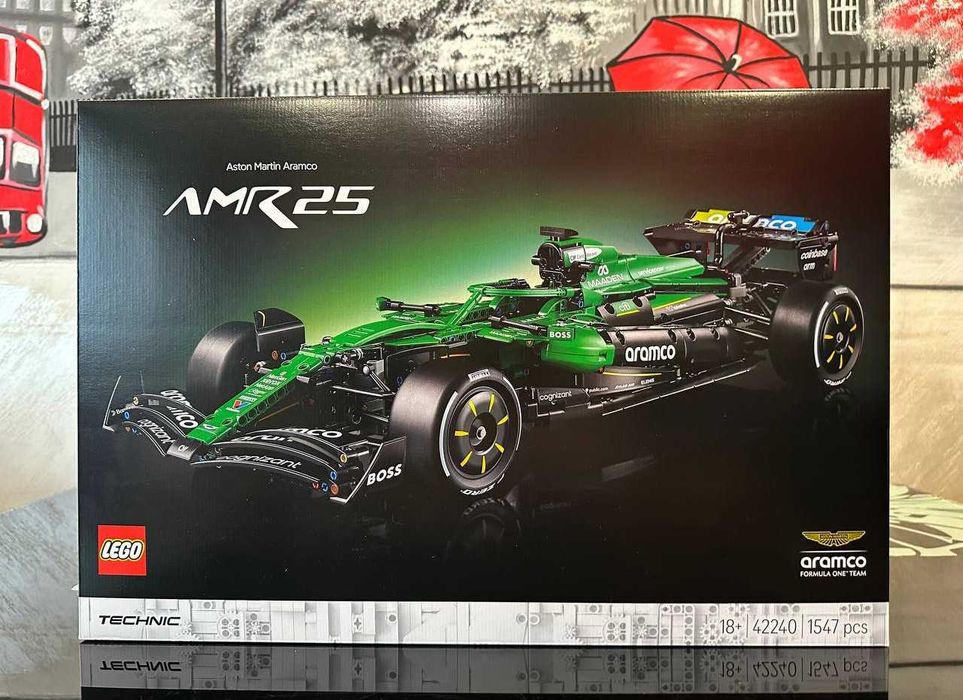 Конструктор LEGO Technic 42240 Автомобіль «Формули-1» Aston Martin Aramco AMR25