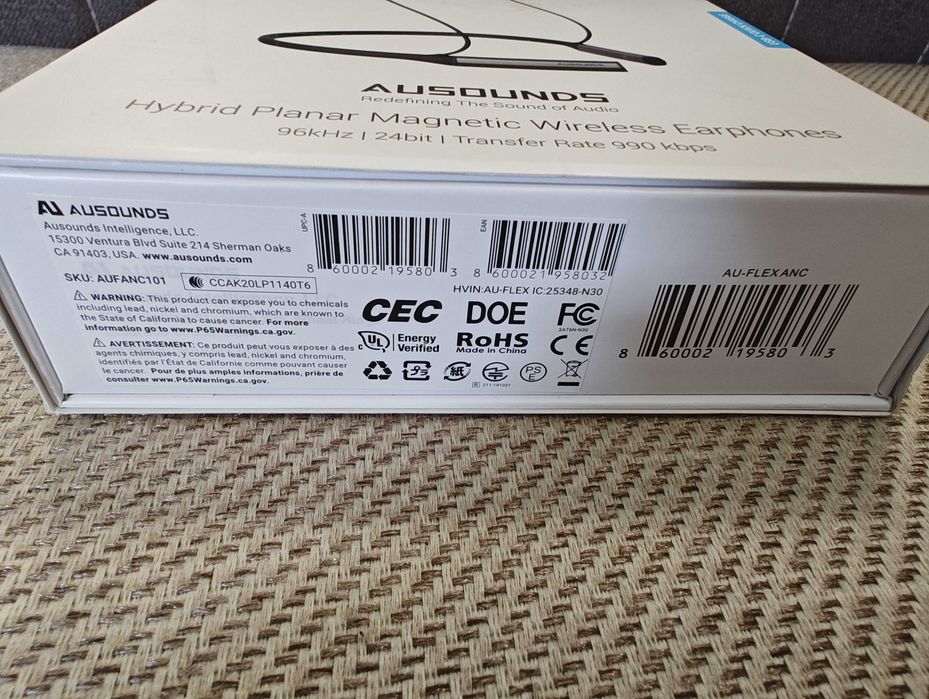 Bluetooth-наушники Ausounds AU-Flex ANC LDAC 990 kbps Hybrid Planar