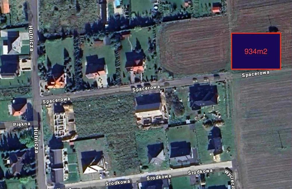 Działka budowlana Pieńsk , ul. Spacerowa - Widok 2