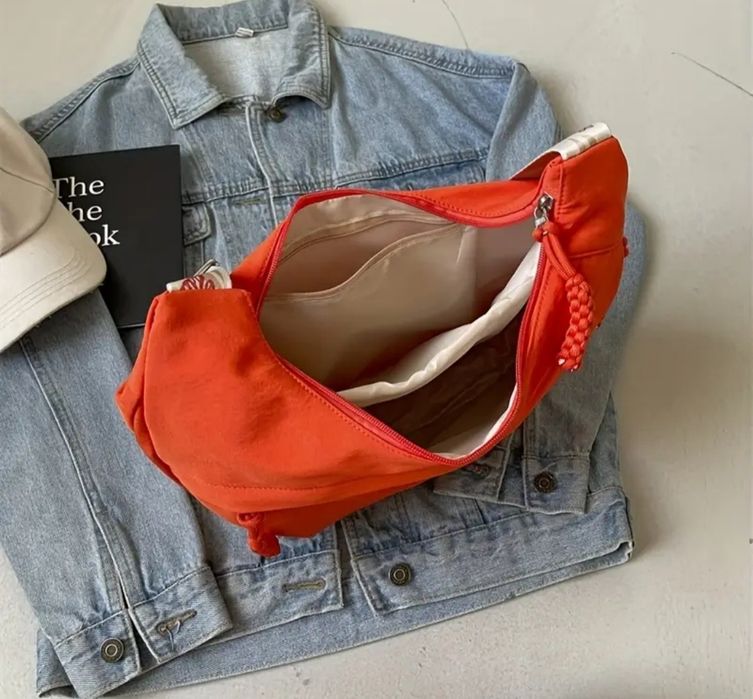 Beżowa torebka nerka codzienna nowa