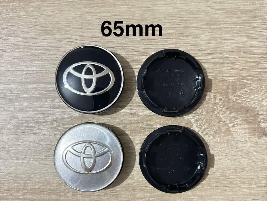 Conjunto 4 Centros Jantes Toyota 56mm 57mm 60mm 62mm 65mm 68mm