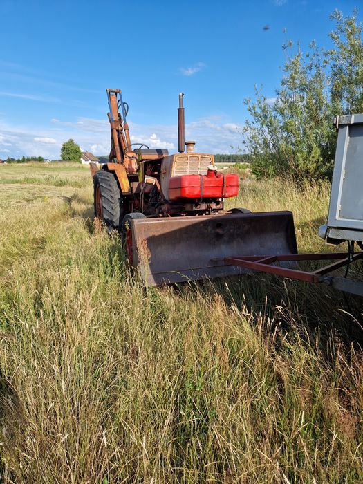 Koparka białoruś Jumz spycharka