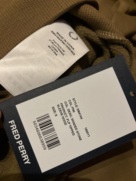 Hoodie Fred Perry , S