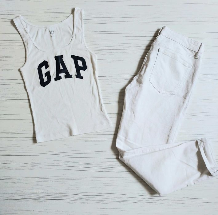 Джинсы GAP брюки майка XS-S