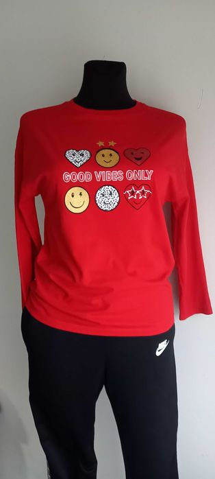 Bluza Tshirt longsleeve dla dziewczynki 13-14 lat 164cm Marks&Spencer