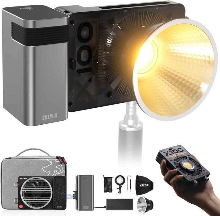 Zhiyun Molus X100 Pro | 100W | SELADO | 3 ANOS DE GARANTIA