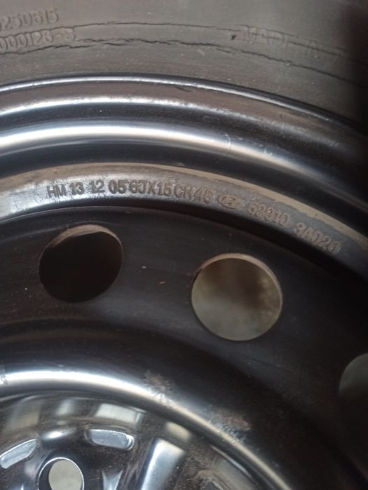 Диски з ковпаками 114.3 /5/R15