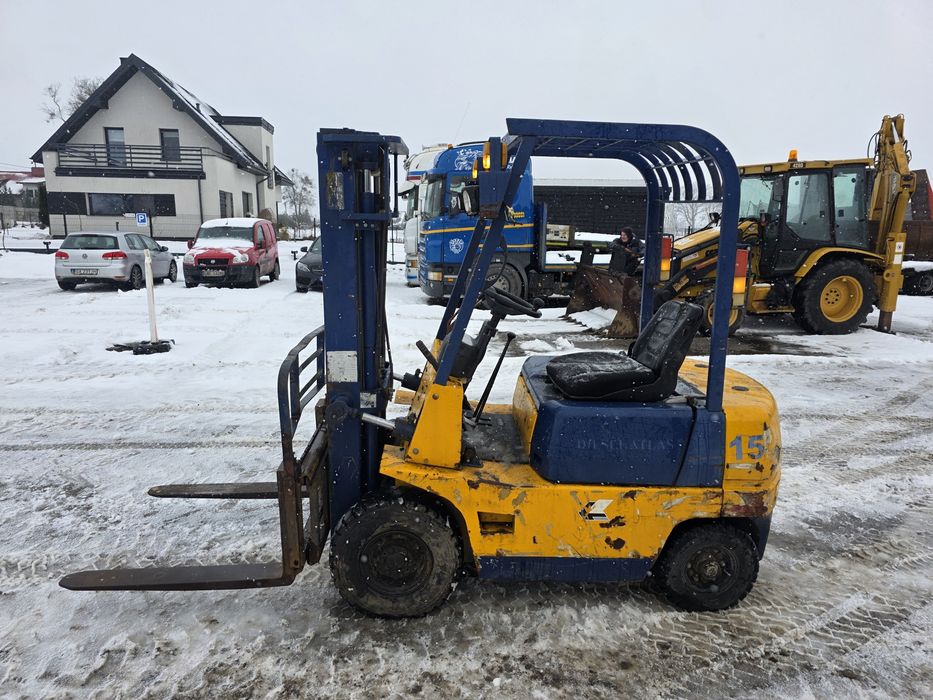 Diesel Atlas CPC15 Duplex przesuw Linde Toyota